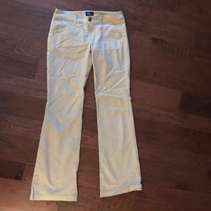 American eagle bootcut khakis size 8
